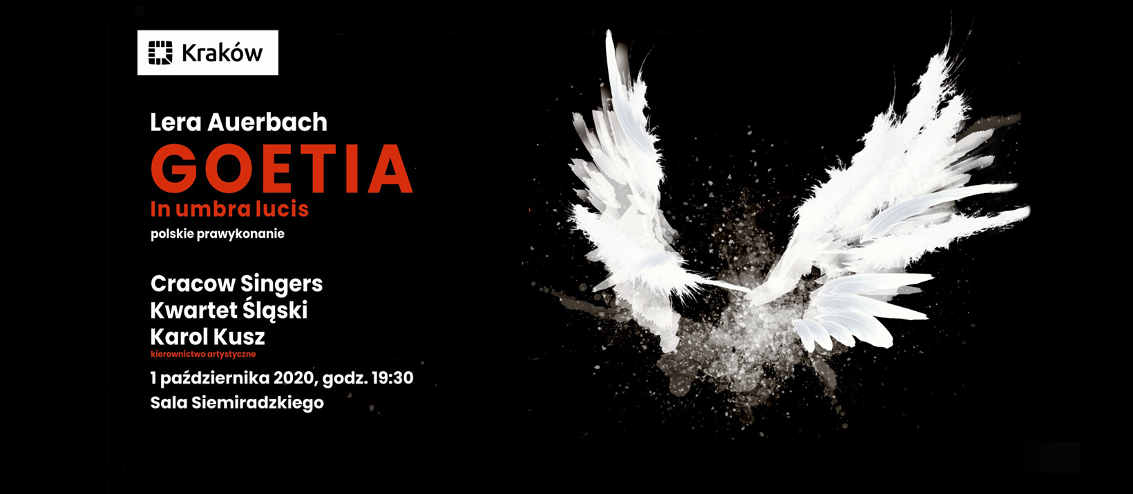 The Cracow Singers Perform The Polish Premiere Of Lera Auerbachs “goetia 72 In Umbra Lucis 