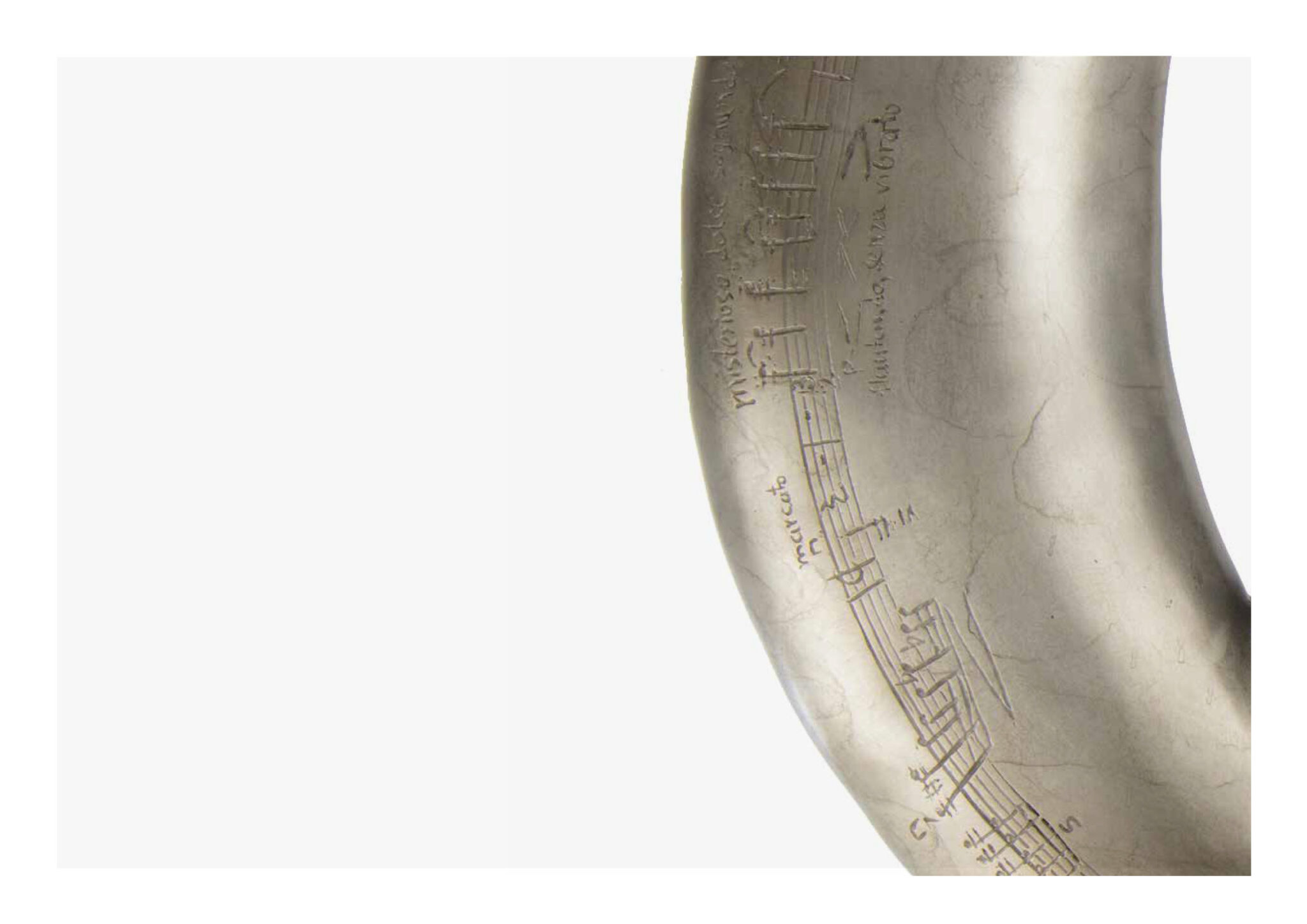 Lera Auerbach, NYX, bronze sculpture, view 3