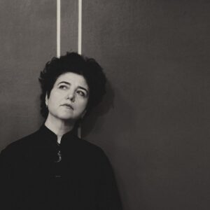 Portrait of Lera Auerbach, whose compositions are listed in this catalogue.