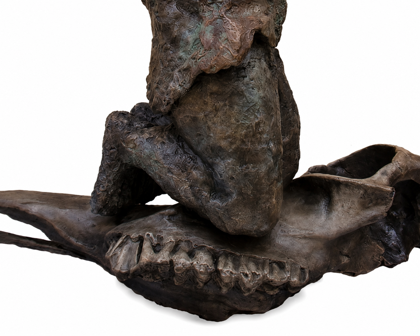 Lera Auerbach, Despair, bronze sculpture, object study 2