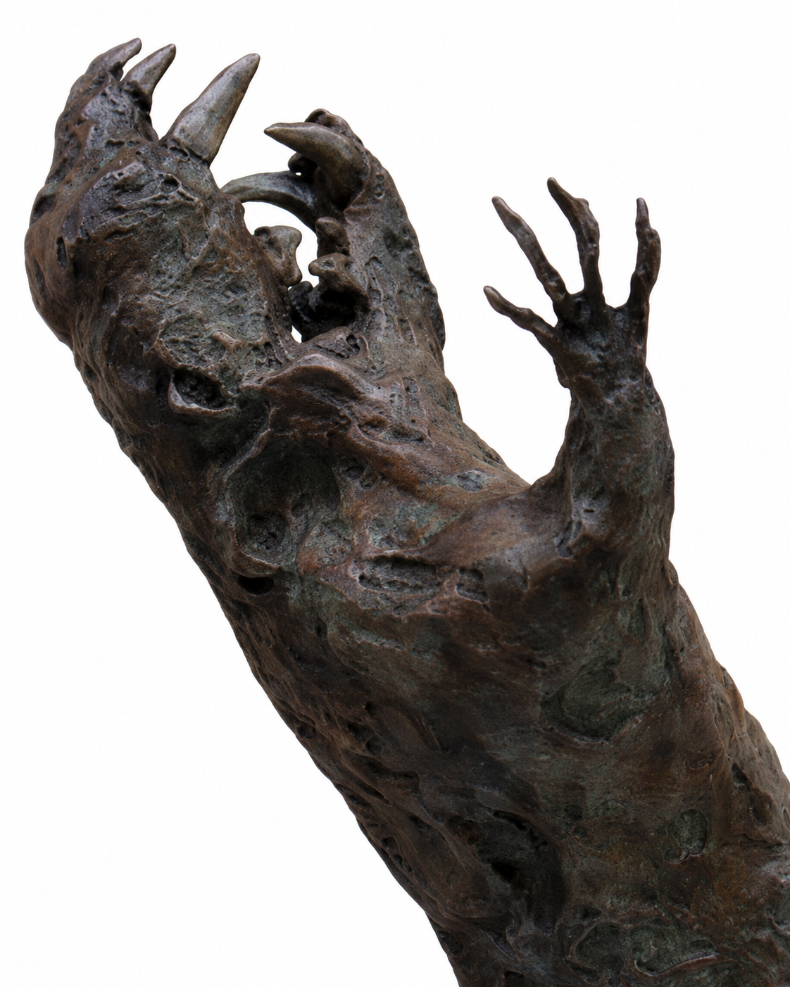 Lera Auerbach, Despair, bronze sculpture, object study 3