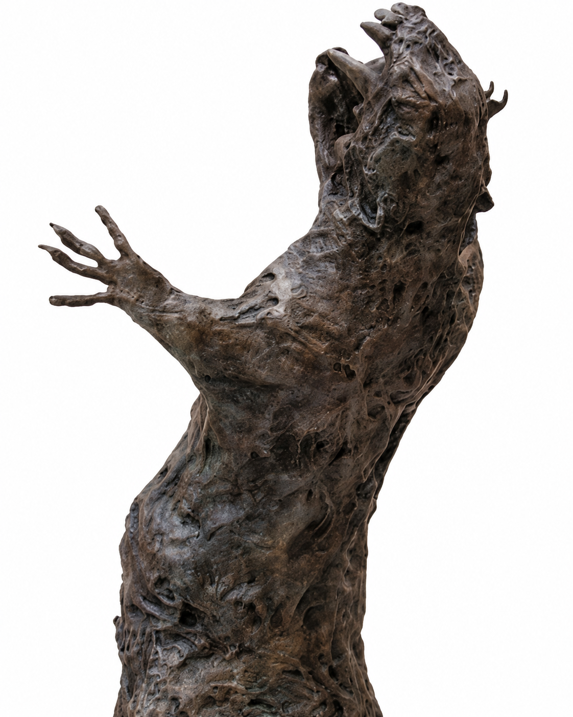 Lera Auerbach, Despair, bronze sculpture, object study 5