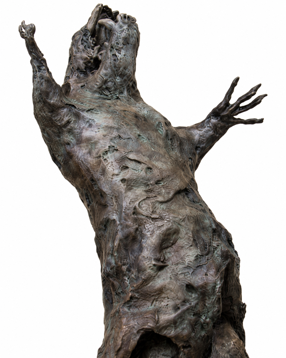 Lera Auerbach, Despair, bronze sculpture, object study 6