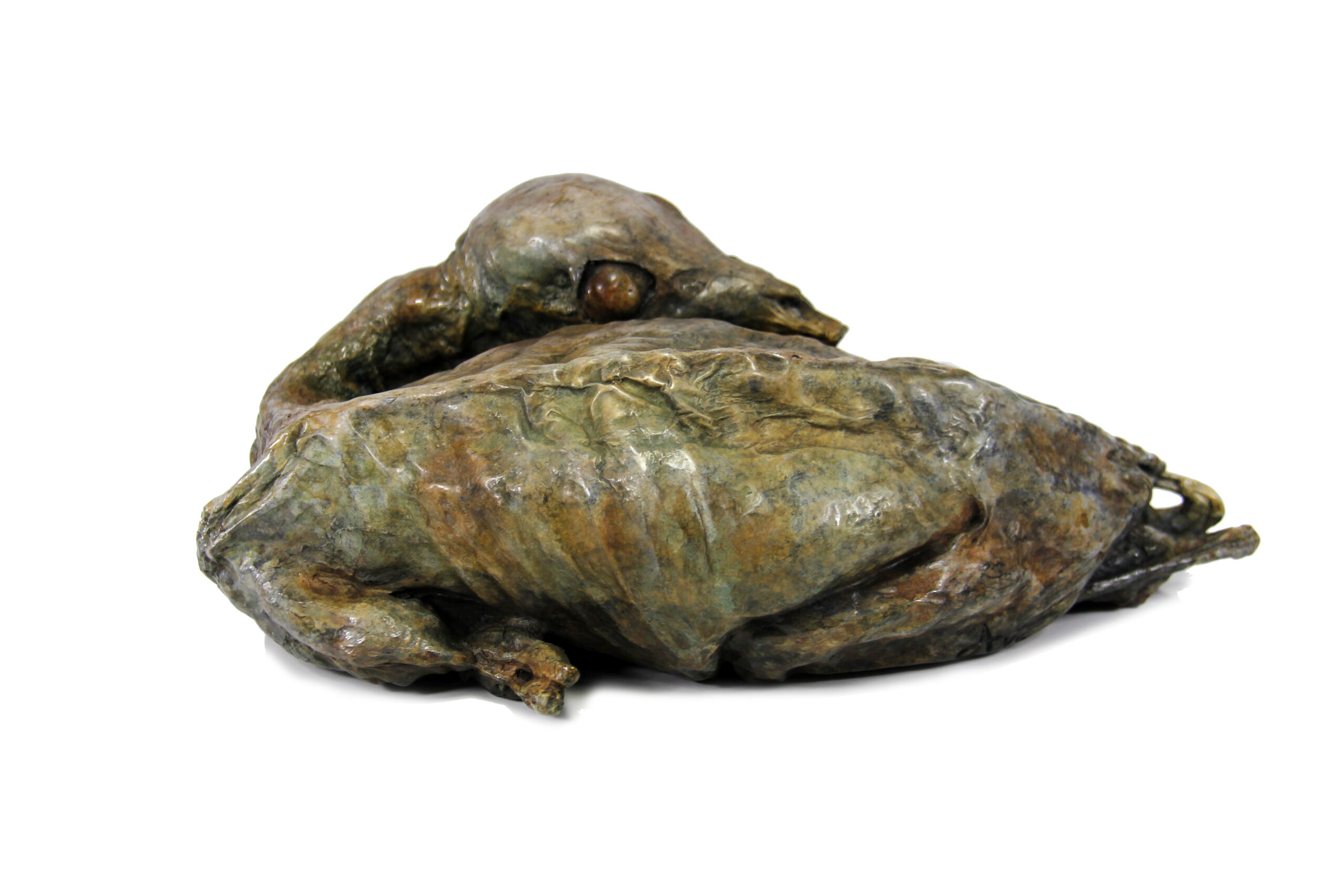 Lera Auerbach, Dreaming of Flying, bronze sculpture, object study 5
