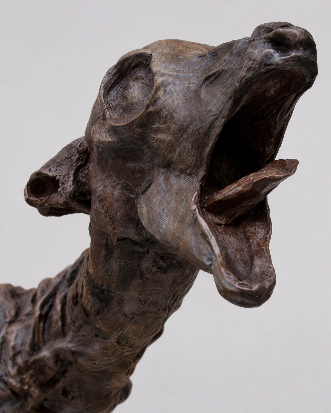 Lera Auerbach, Hear Me, bronze sculpture, object study 1