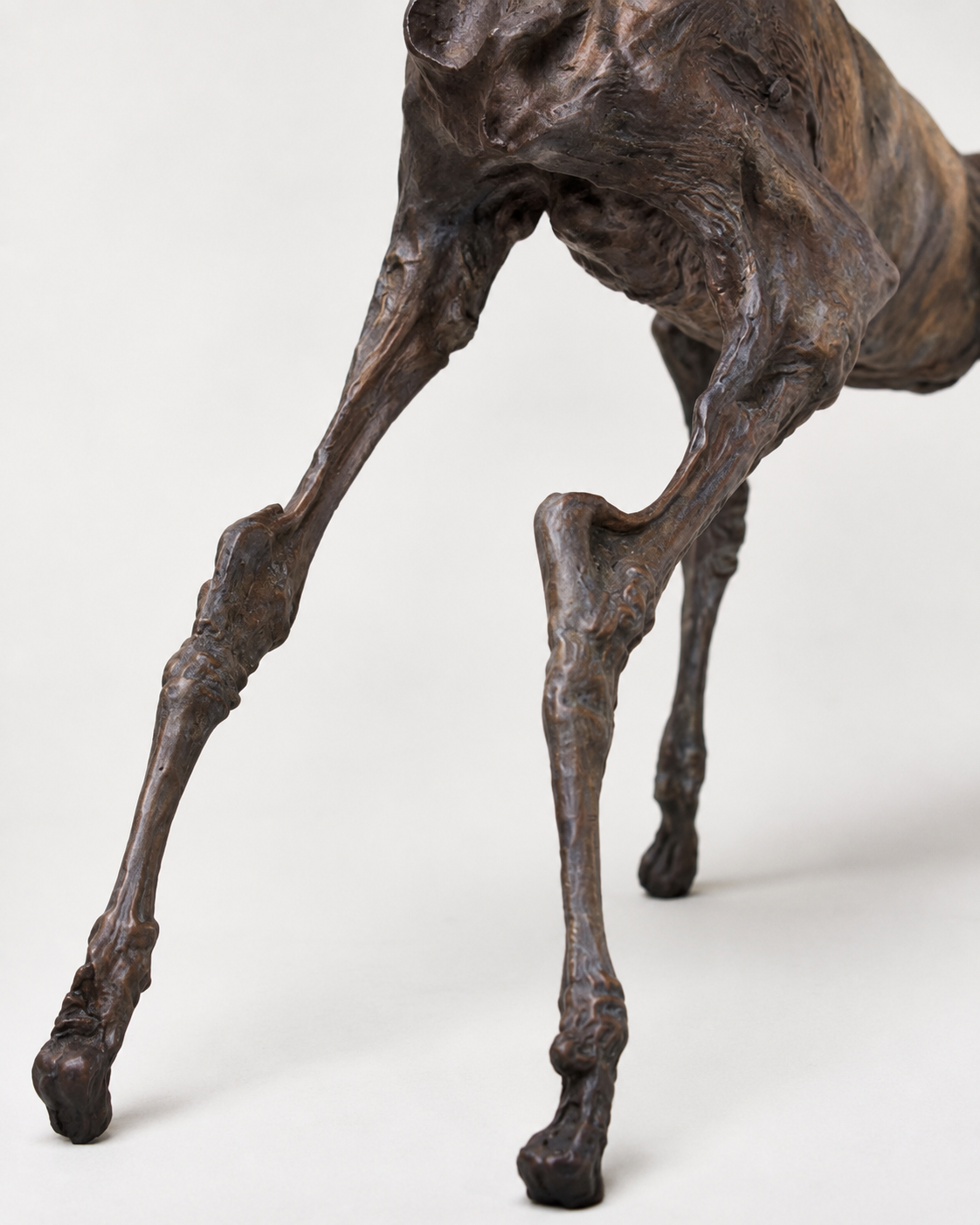 Lera Auerbach, Hear Me, bronze sculpture, object study 7