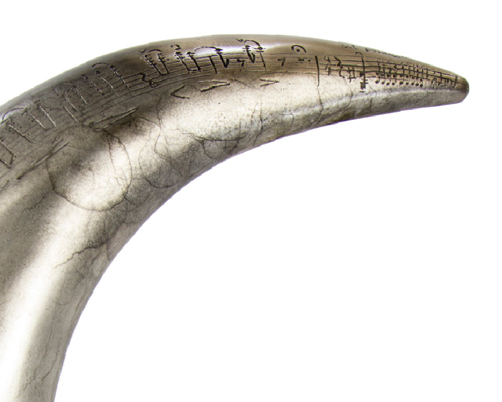 Lera Auerbach, NYX, bronze sculpture, object study 3