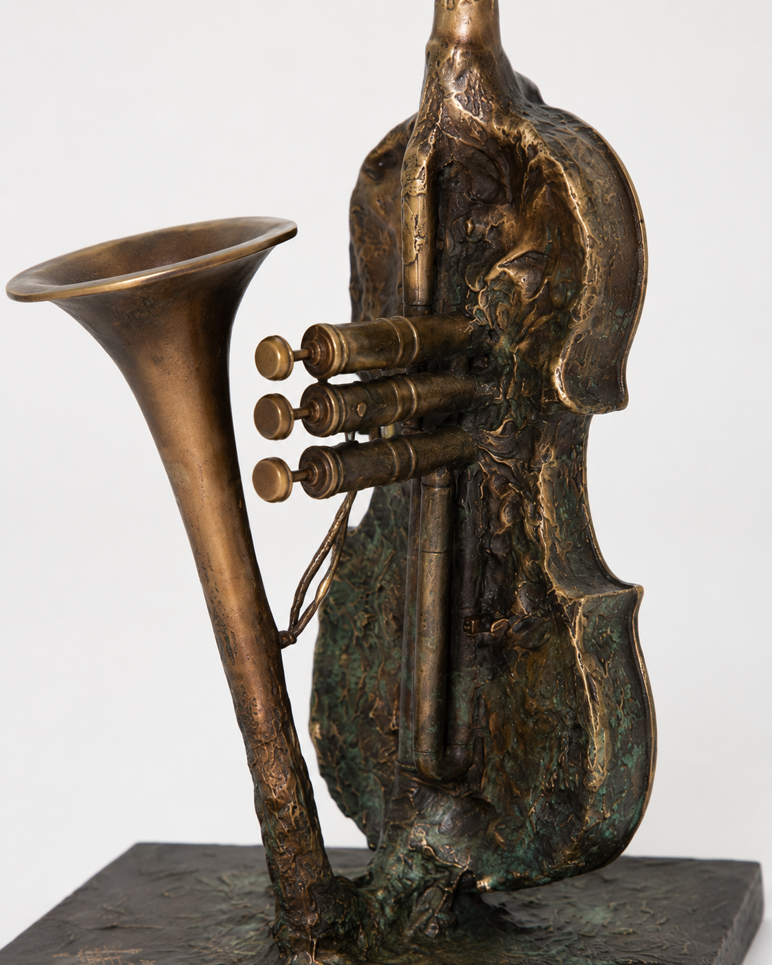 Lera Auerbach, Perfect Harmony, bronze sculpture, object study 2