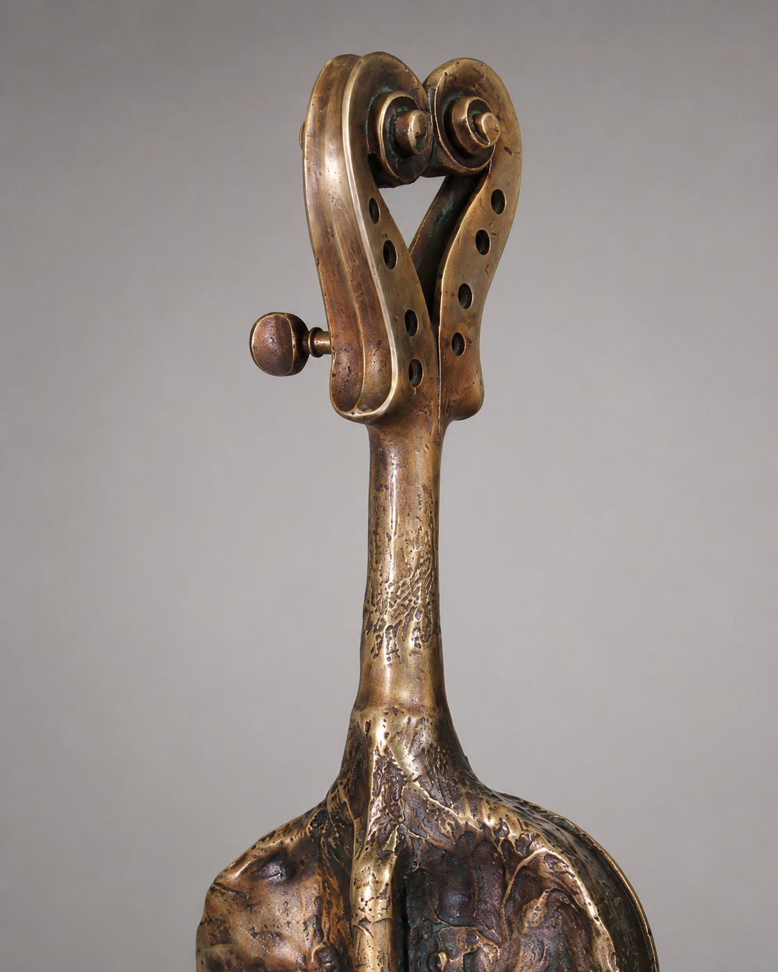 Lera Auerbach, Perfect Harmony, bronze sculpture, object study 3