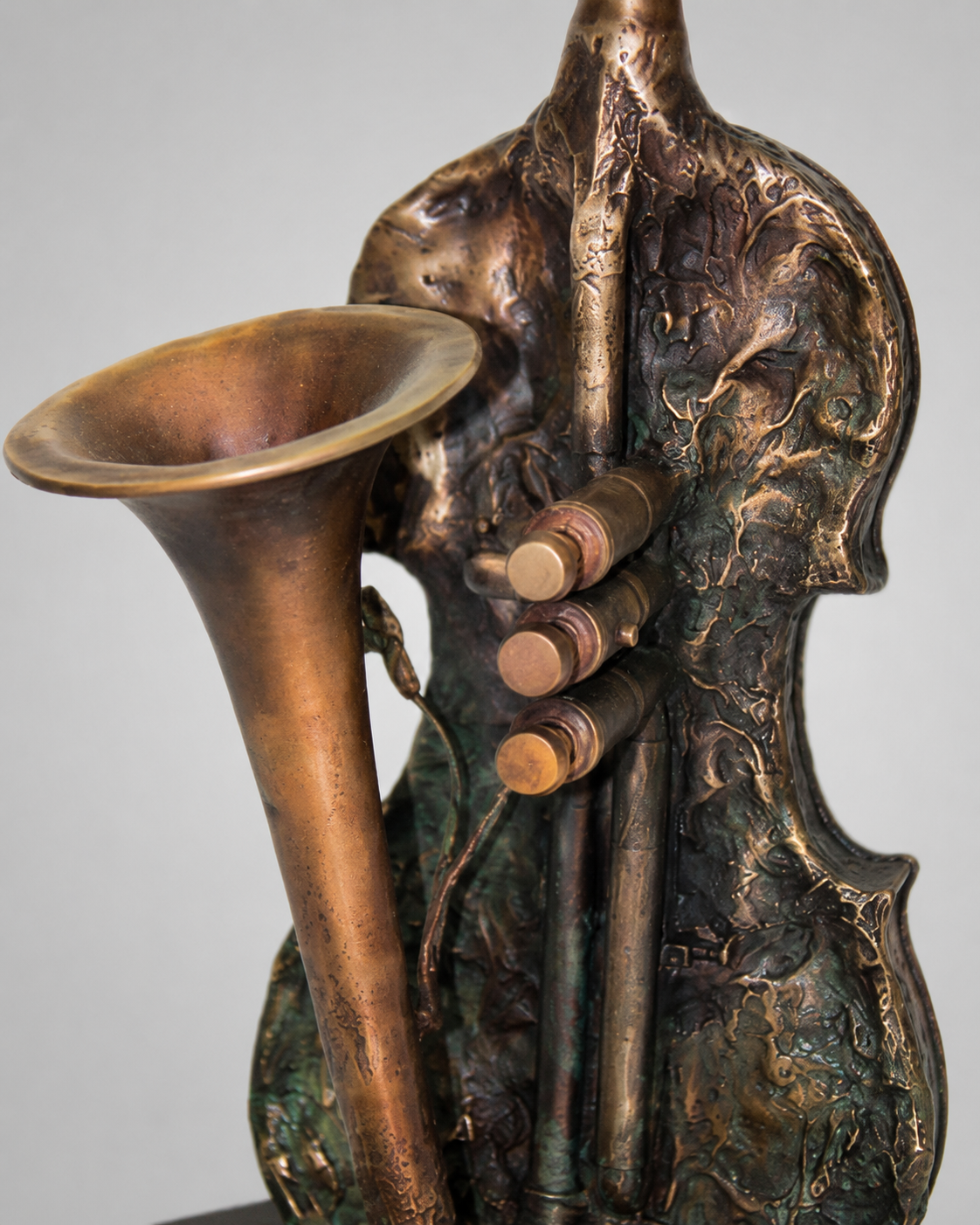 Lera Auerbach, Perfect Harmony, bronze sculpture, object study 6