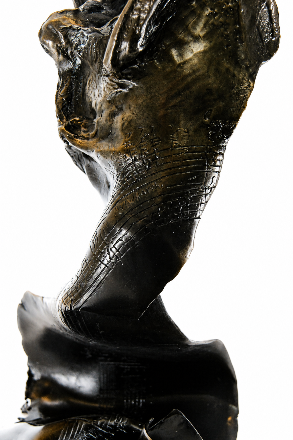 Lera Auerbach, Totentanz, bronze sculpture, object study 5