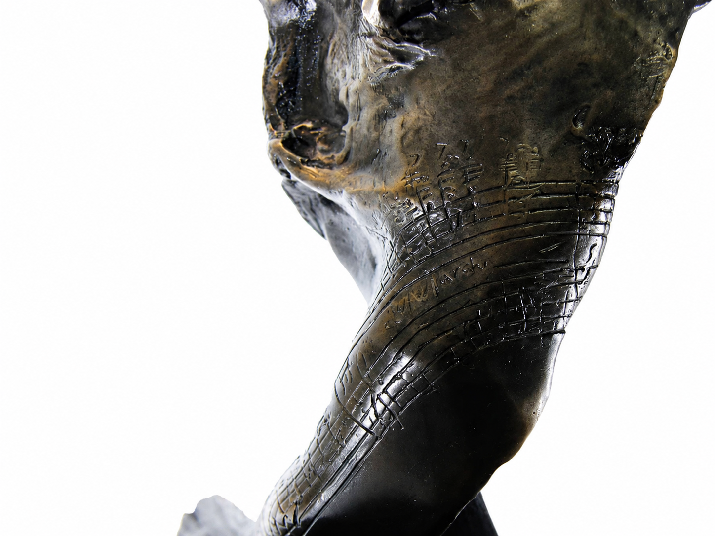Lera Auerbach, Totentanz, bronze sculpture, object study 4