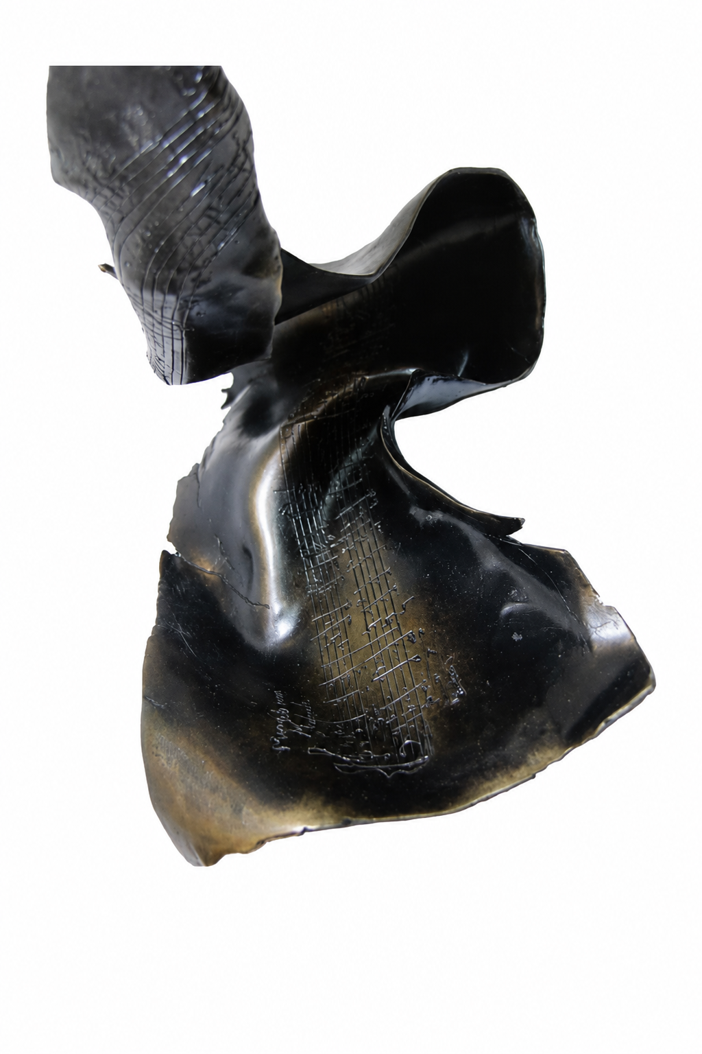 Lera Auerbach, Totentanz, bronze sculpture, object study 2