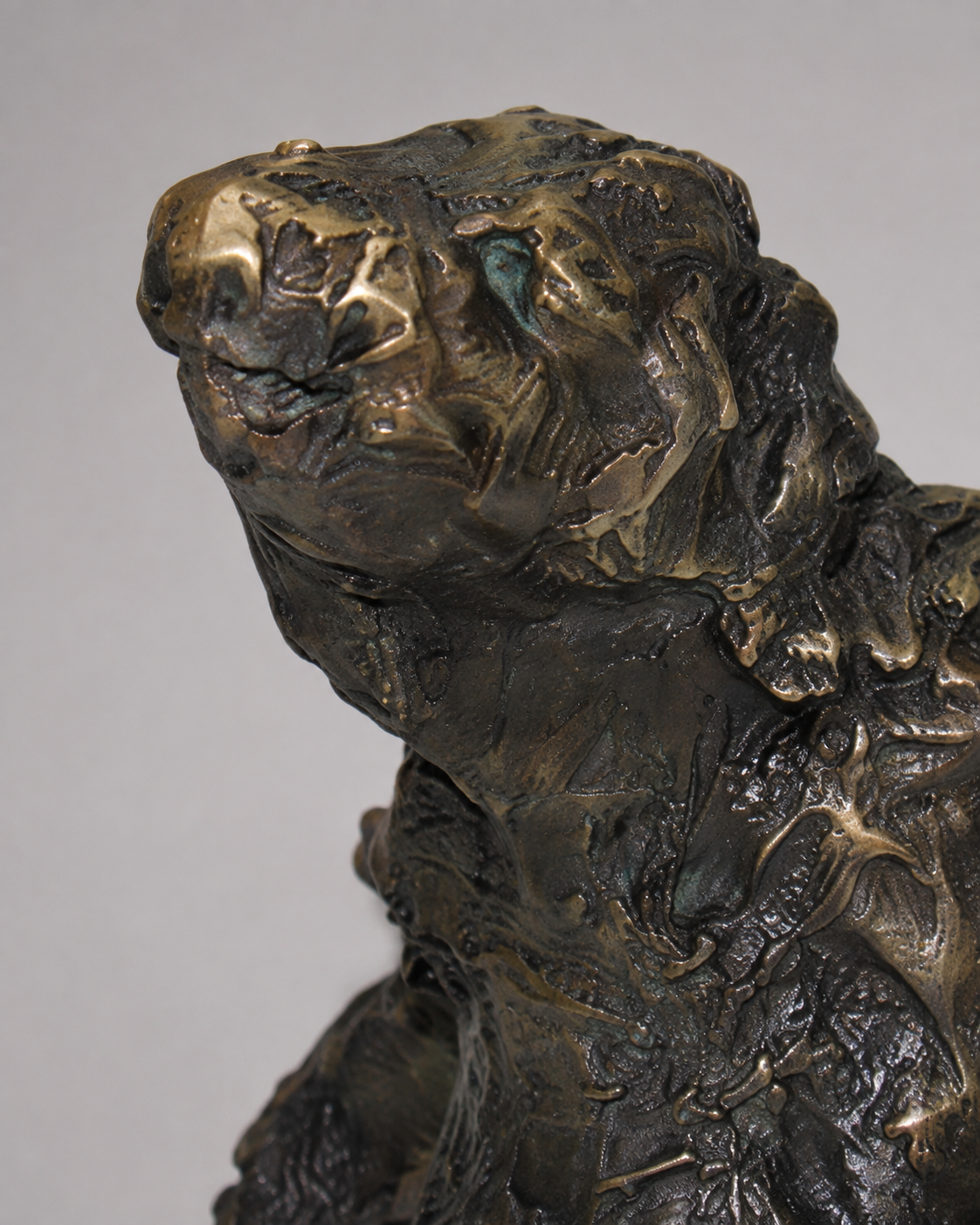 Lera Auerbach, Bashmachkin’s Ghost, bronze sculpture, object study 4