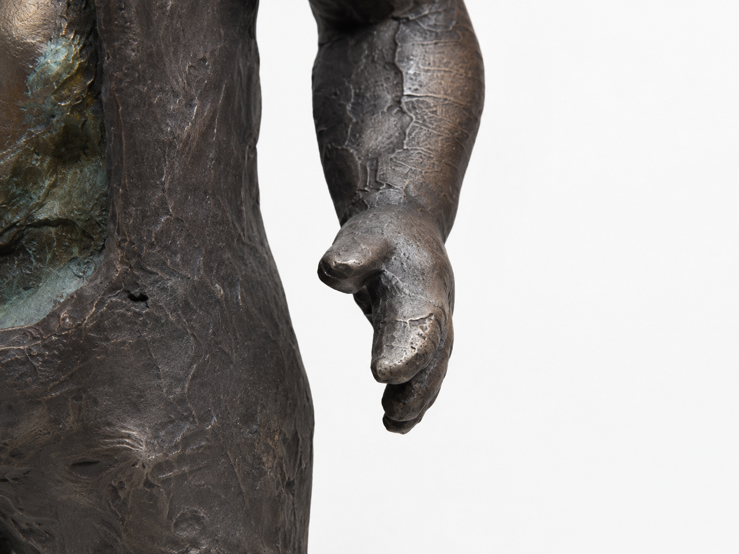 Lera Auerbach, Motherhood, bronze sculpture, object study 2