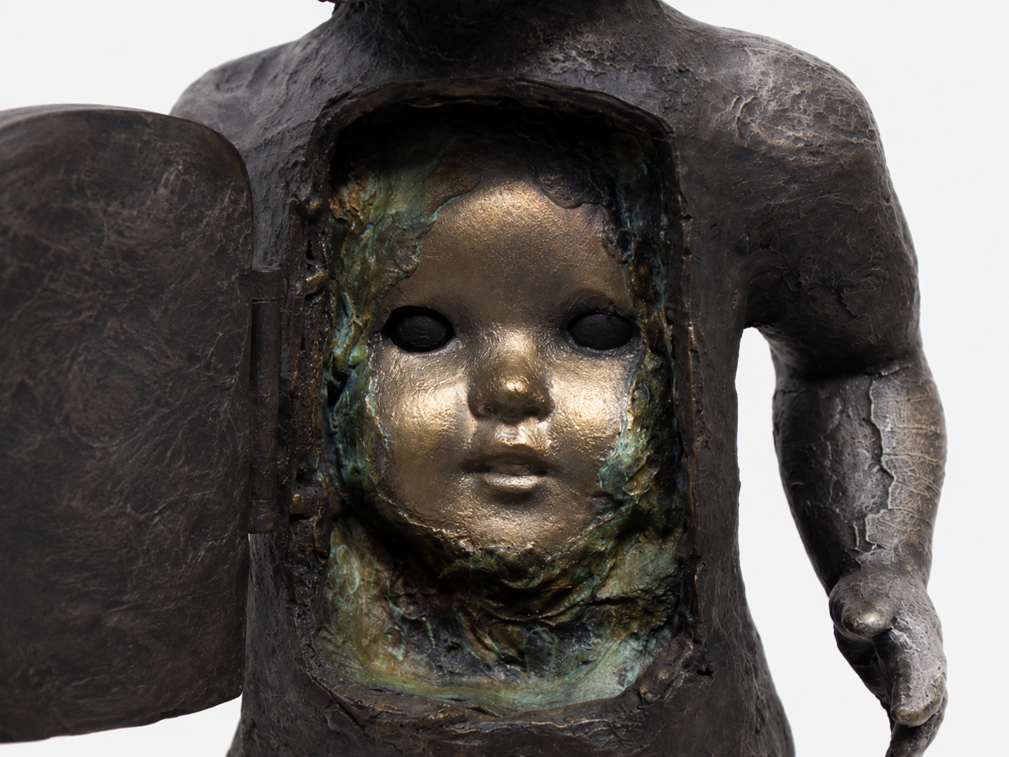 Lera Auerbach, Motherhood, bronze sculpture, object study 3