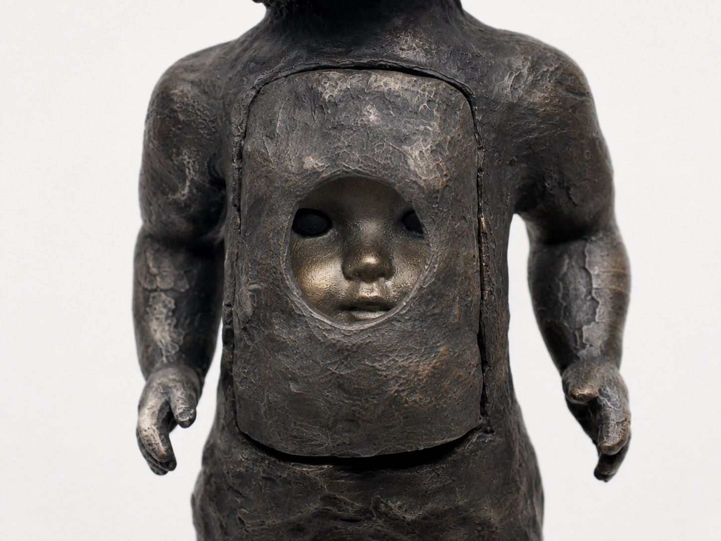 Lera Auerbach, Motherhood, bronze sculpture, object study 4