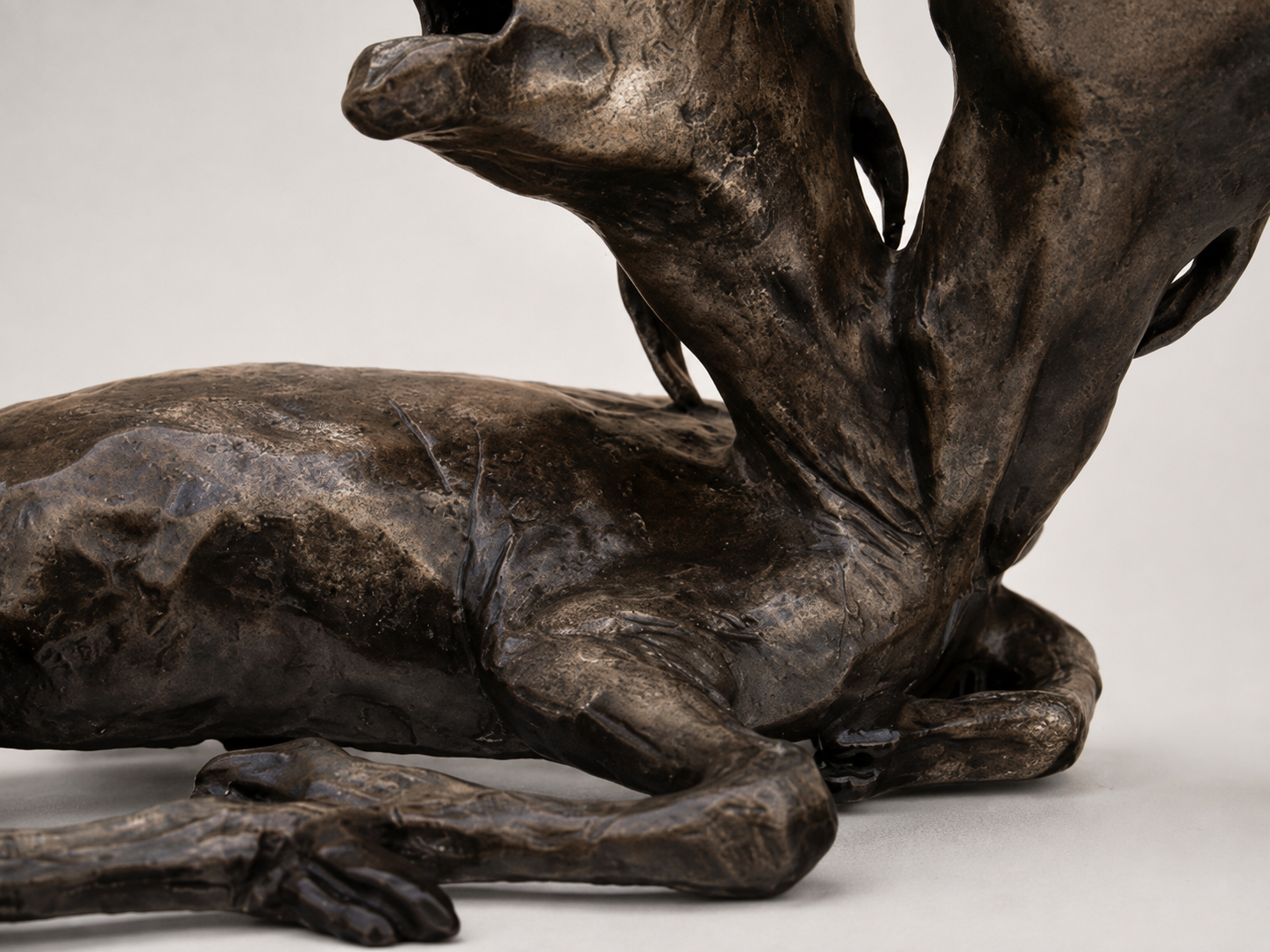 Lera Auerbach, Vowed for Life, bronze sculpture, object study 2