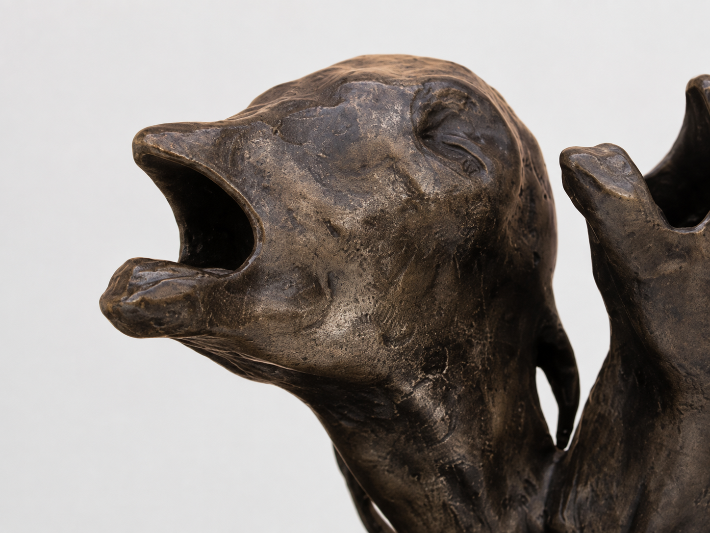 Lera Auerbach, Vowed for Life, bronze sculpture, object study 4